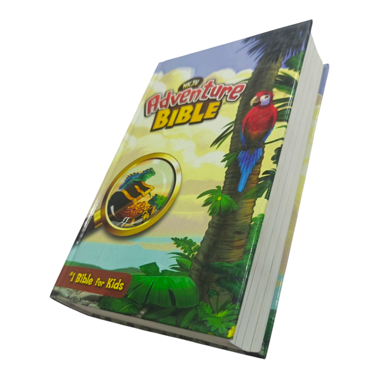 NKJV Adventure Bible, Hardcover, Full-Color (The #1 Bible for Kids)