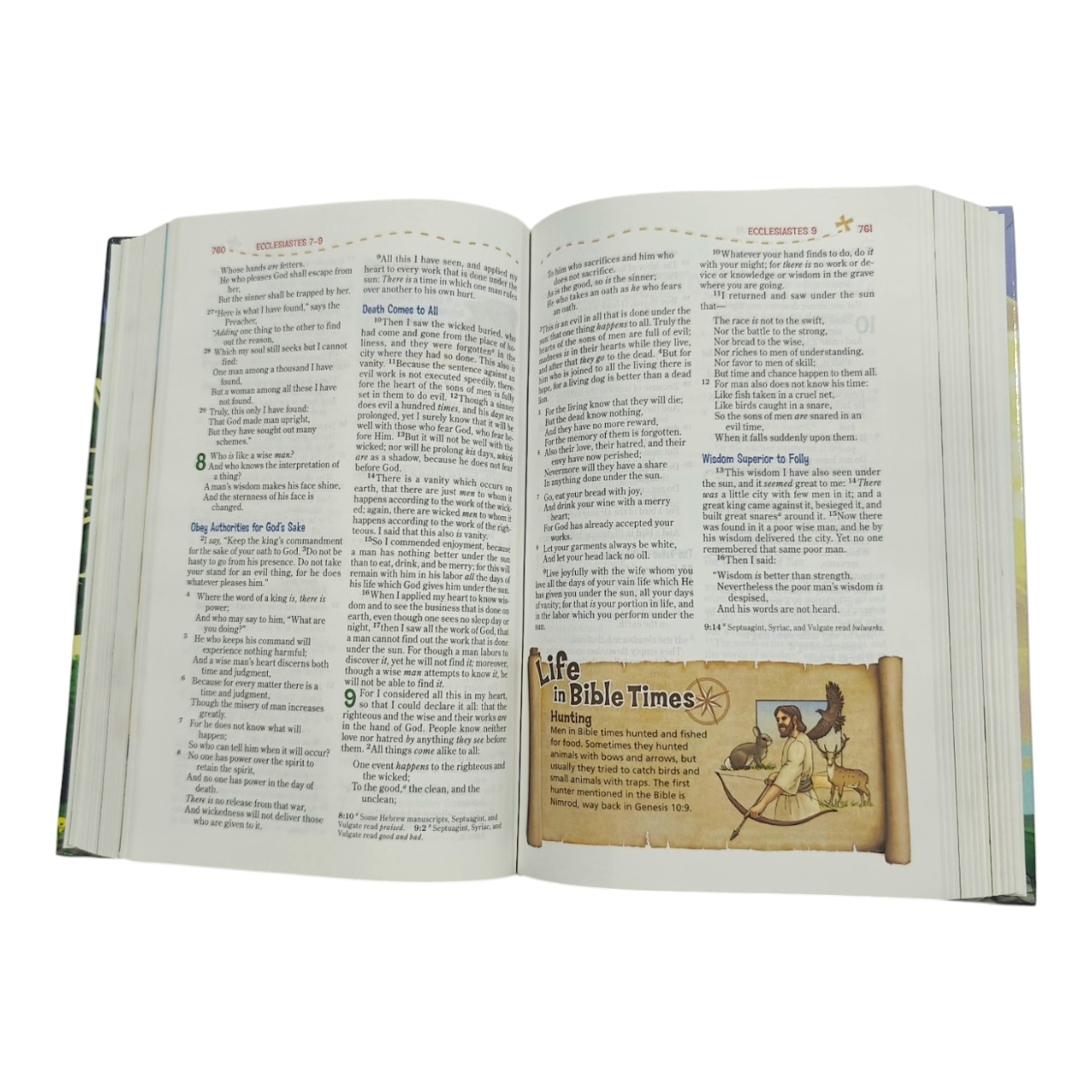 NKJV Adventure Bible, Hardcover, Full-Color (The #1 Bible for Kids)