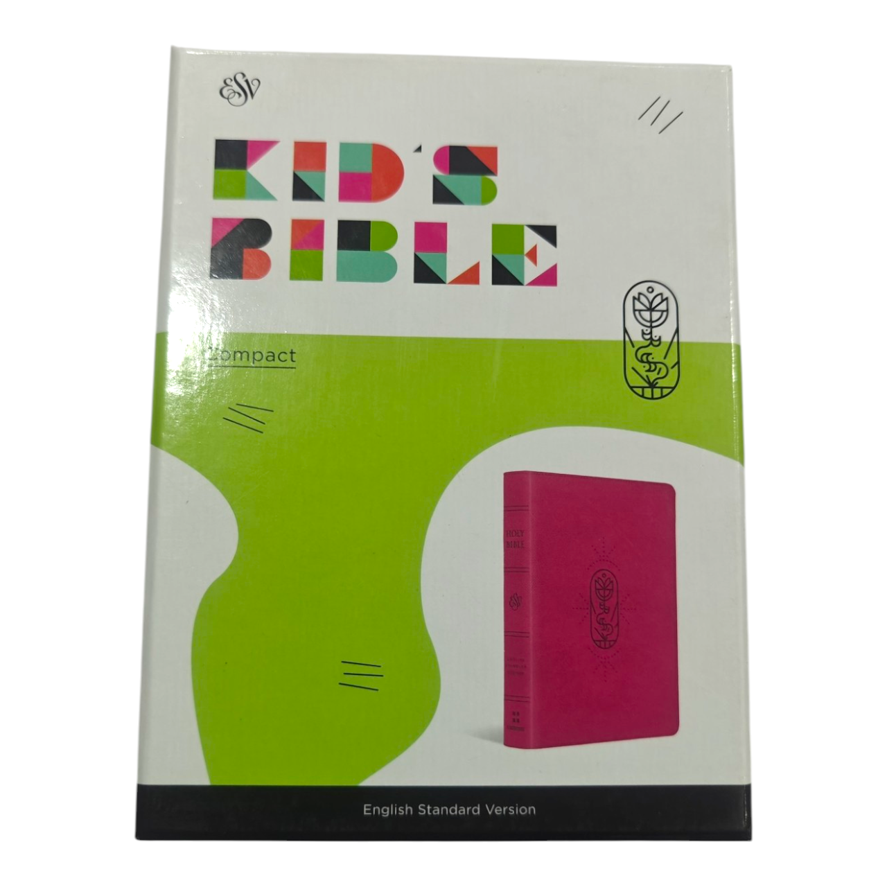 ESV Kid's Bible, Compact, TruTone, Forest Design - A Durable and Portable First Bible for Kids