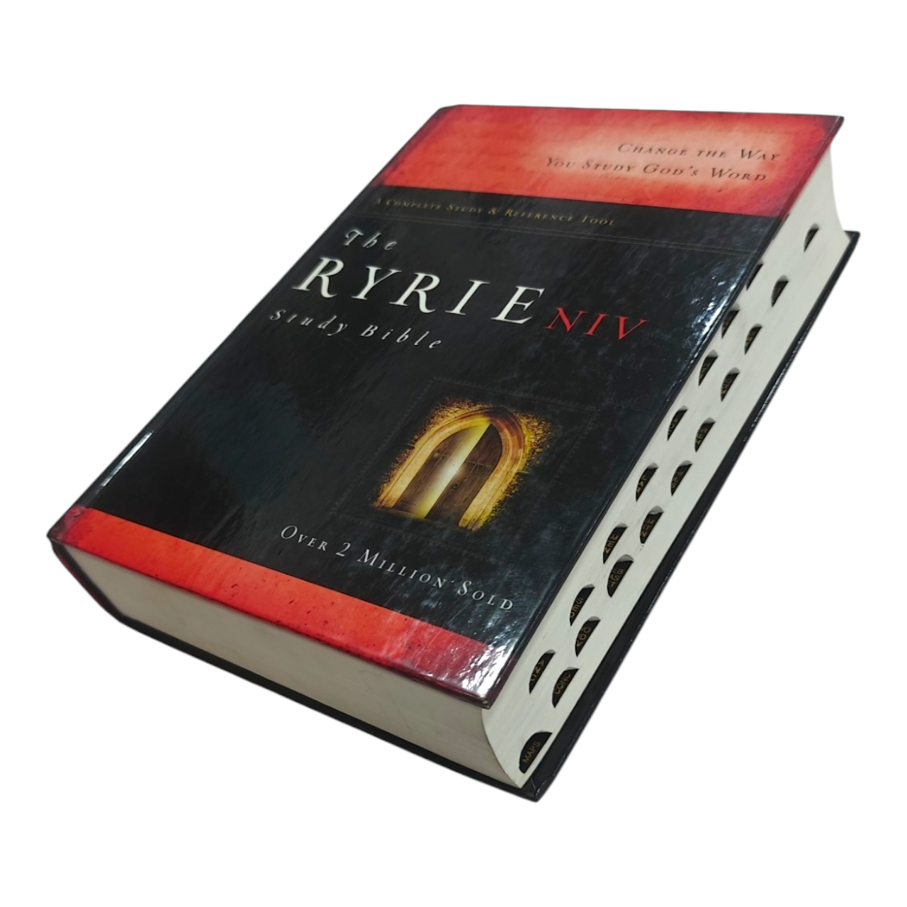 The Ryrie NIV Study Bible, Expanded Edition, 10,000+ Explanatory Notes, Red Letter (Charles C. Ryrie, Moody)
