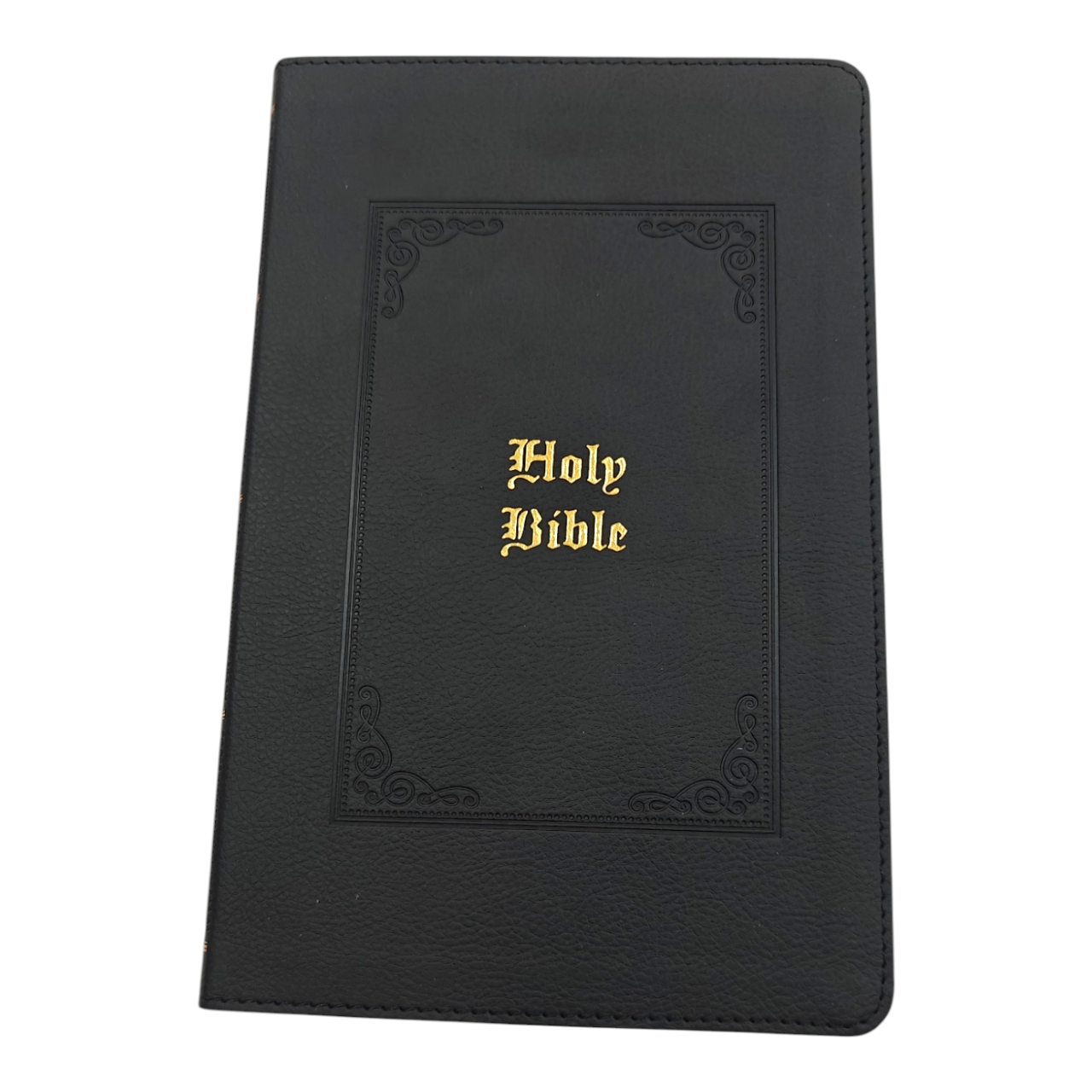 KJV Personal Size Large Print Reference Bible - Vintage Series, Leathersoft, Black, Red Letter, Comfort Print