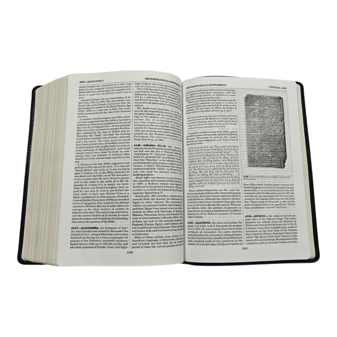 NKJV Thompson Chain-Reference Bible Premium Goatskin Leather Black Premier Collection Comfort Print