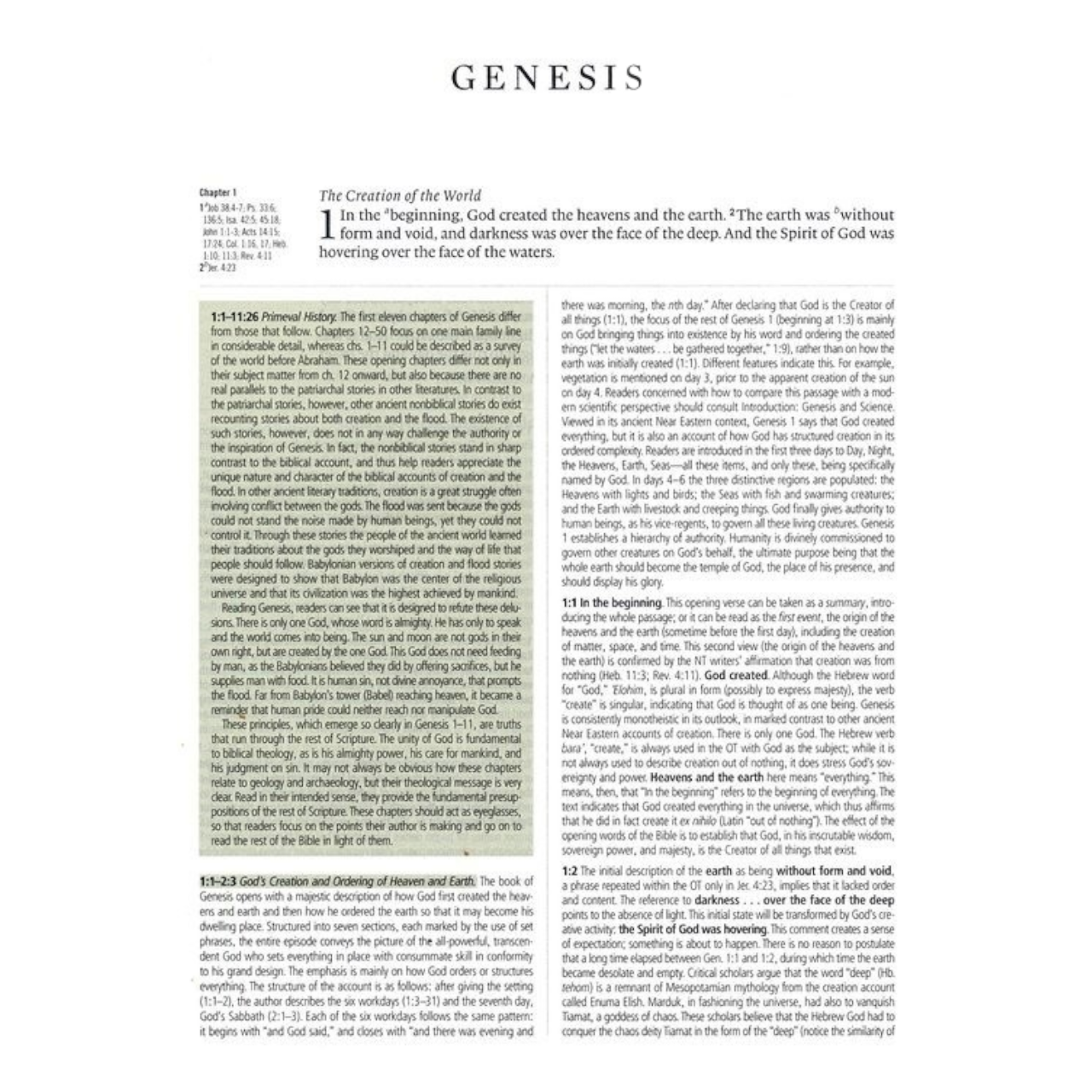 ESV Study Bible, Large Print, Hardcover | Comfortable Reading for In-Depth Biblical Study