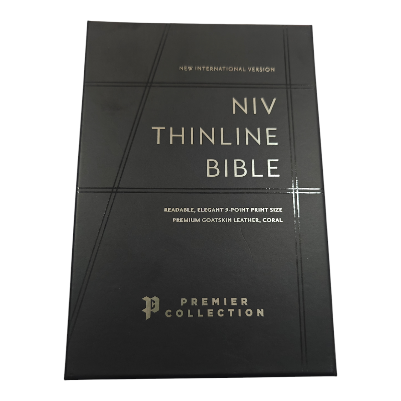 NIV Thinline Bible, Premier Collection, Premium Goatskin Leather, Comfort Print
