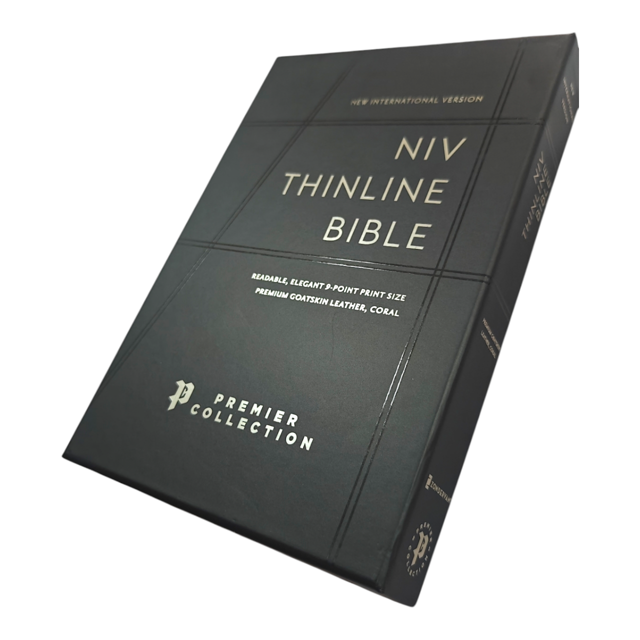 NIV Thinline Bible, Premier Collection, Premium Goatskin Leather, Comfort Print
