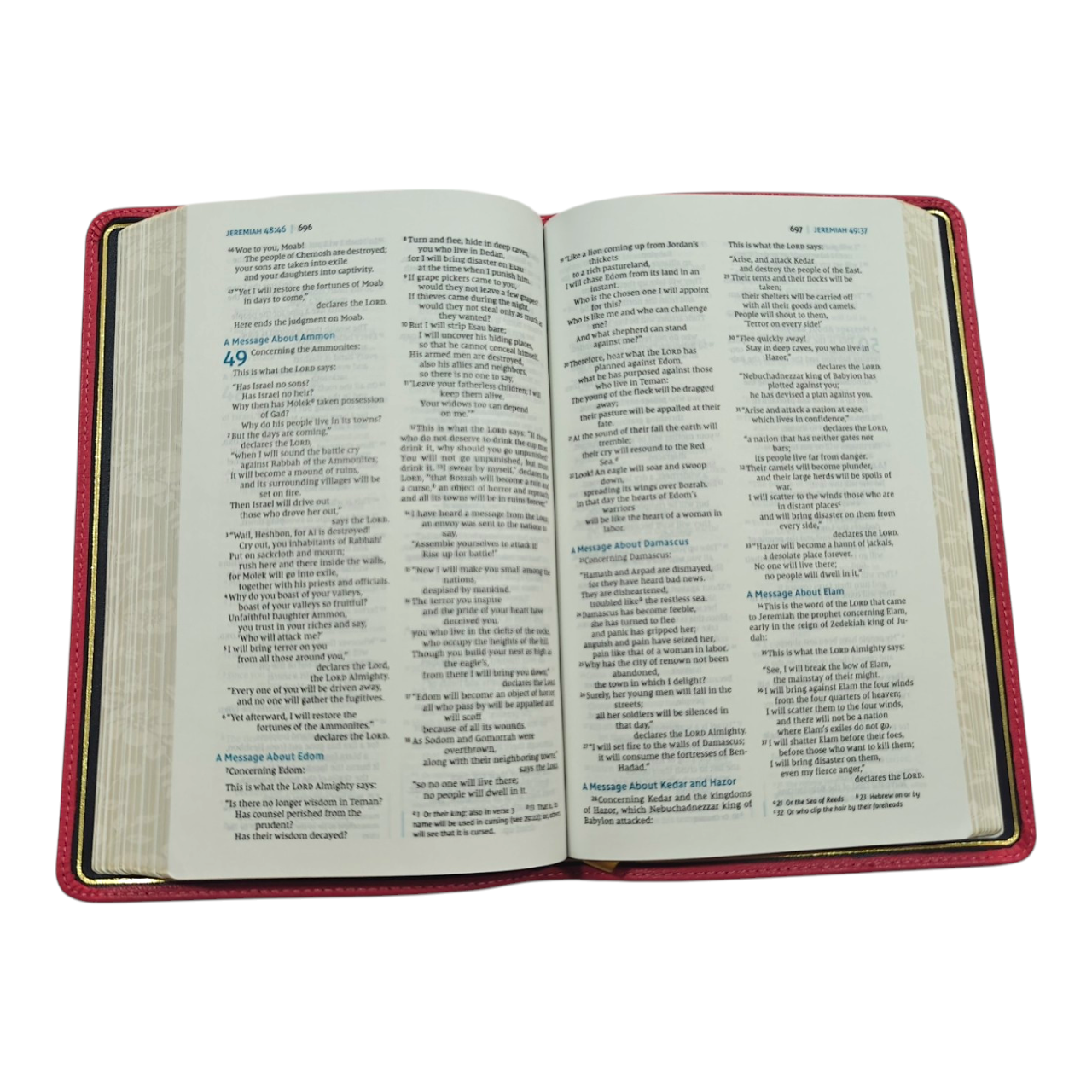 NIV Thinline Bible, Premier Collection, Premium Goatskin Leather, Comfort Print