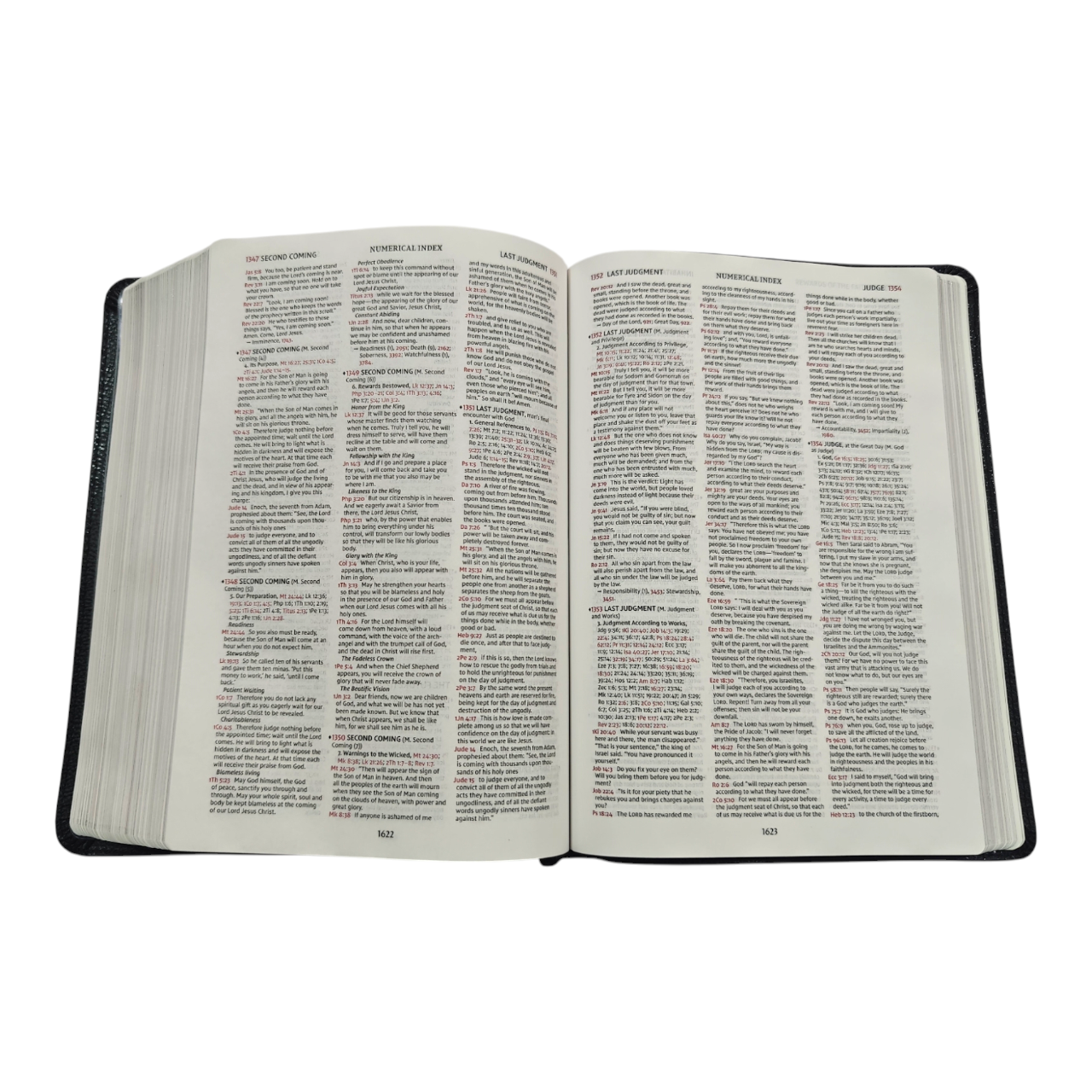 NIV Thompson Chain-Reference Bible, Red Letter, Comfort Print