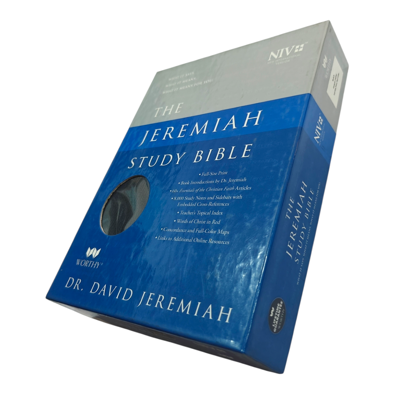 NIV Jeremiah Study Bible, Dr. David Jeremiah, Red Letter Edition