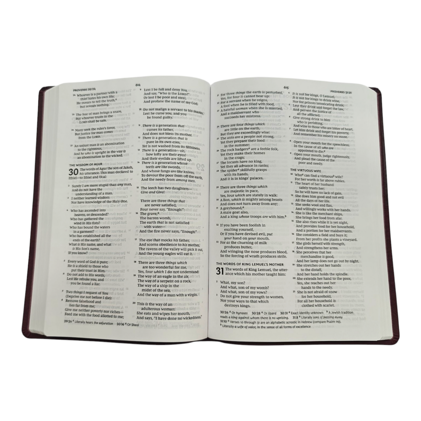 NKJV Value Thinline Bible Large Print Imitation Leather Burgundy Red Letter Edition