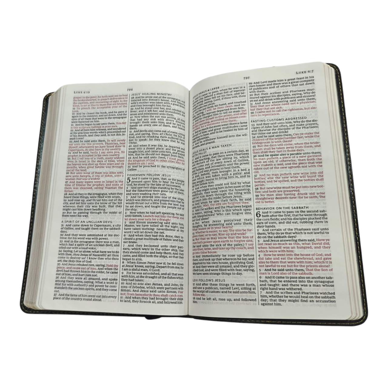KJV Thinline Bible Black – Slim, Portable Edition (ISBN: 9780718098230)