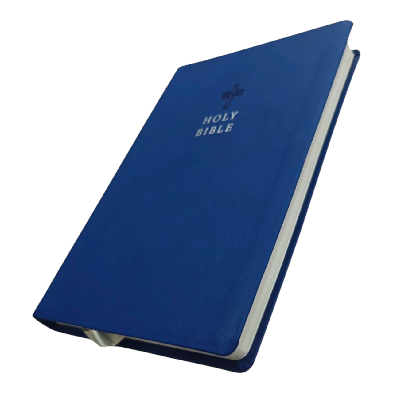 NKJV Holy Bible Value Ultra Thinline Blue Leathersoft Red Letter Comfort Print