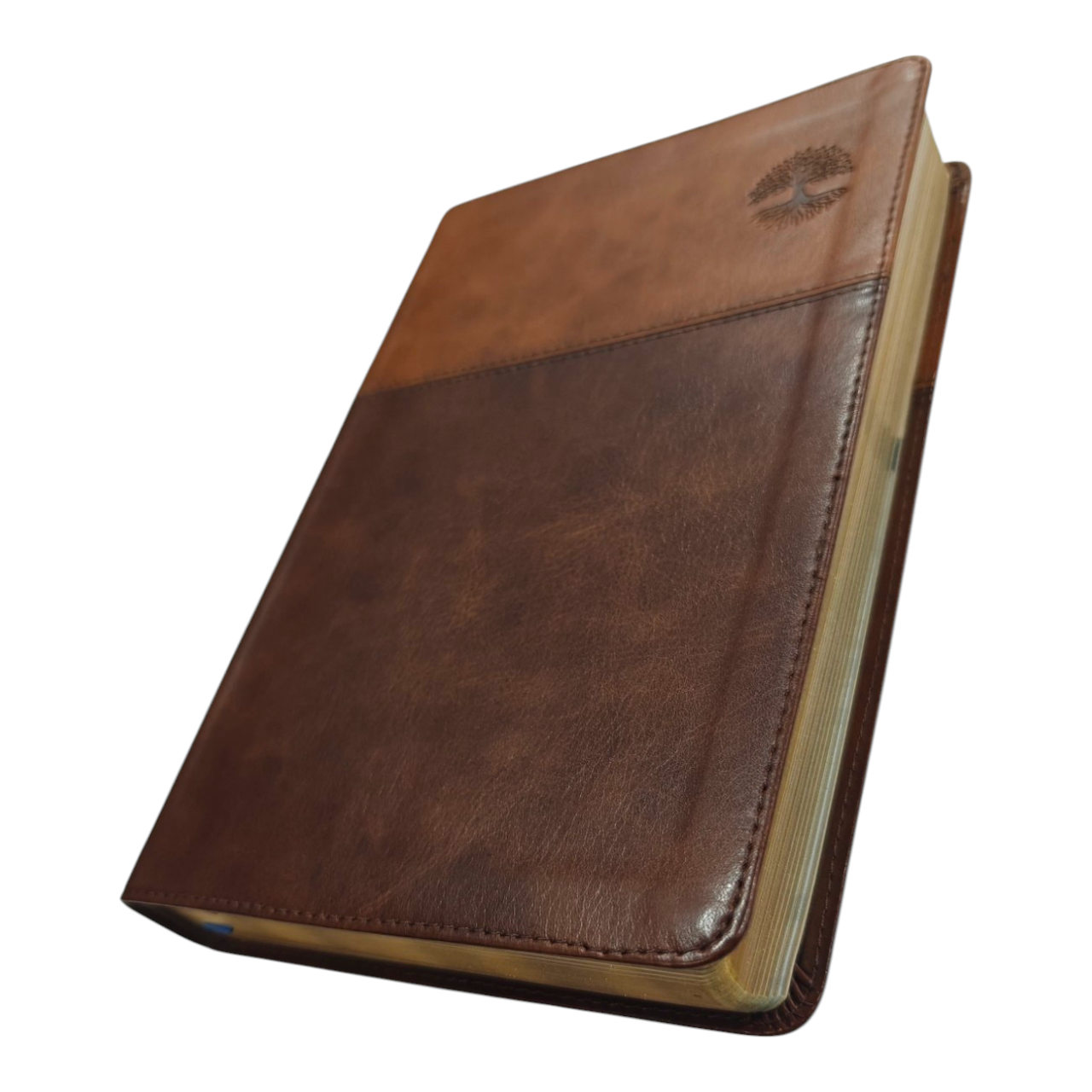 NKJV Matthew Henry Daily Devotional Bible - Brown Leathersoft (New King James Version)