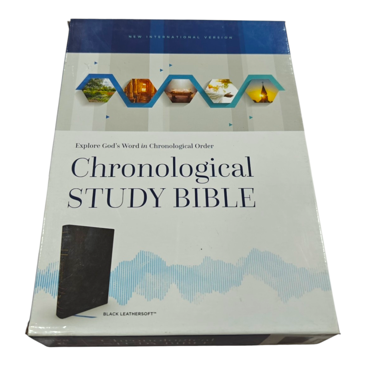 NIV, Chronological Study Bible, Hardcover, Comfort Print