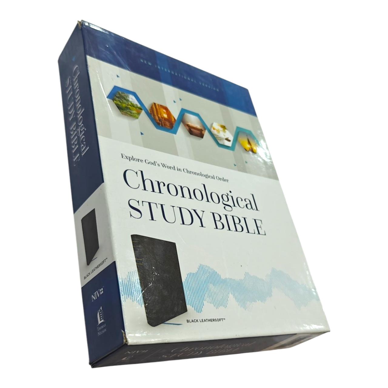 NIV, Chronological Study Bible, Hardcover, Comfort Print