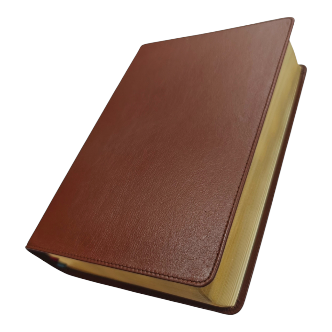 KJV Charles F. Stanley Life Principles Bible - Brown Genuine Leather (King James Version)