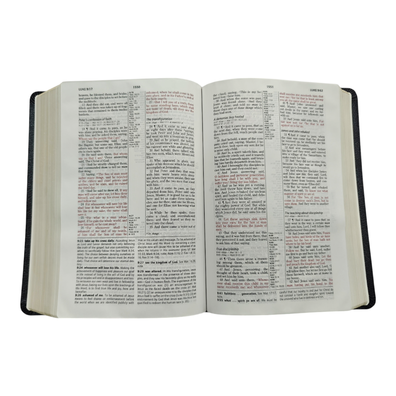 KJV Life in the Spirit Study Bible - Bonded Leather, Black, Red Letter (Thomas Nelson)