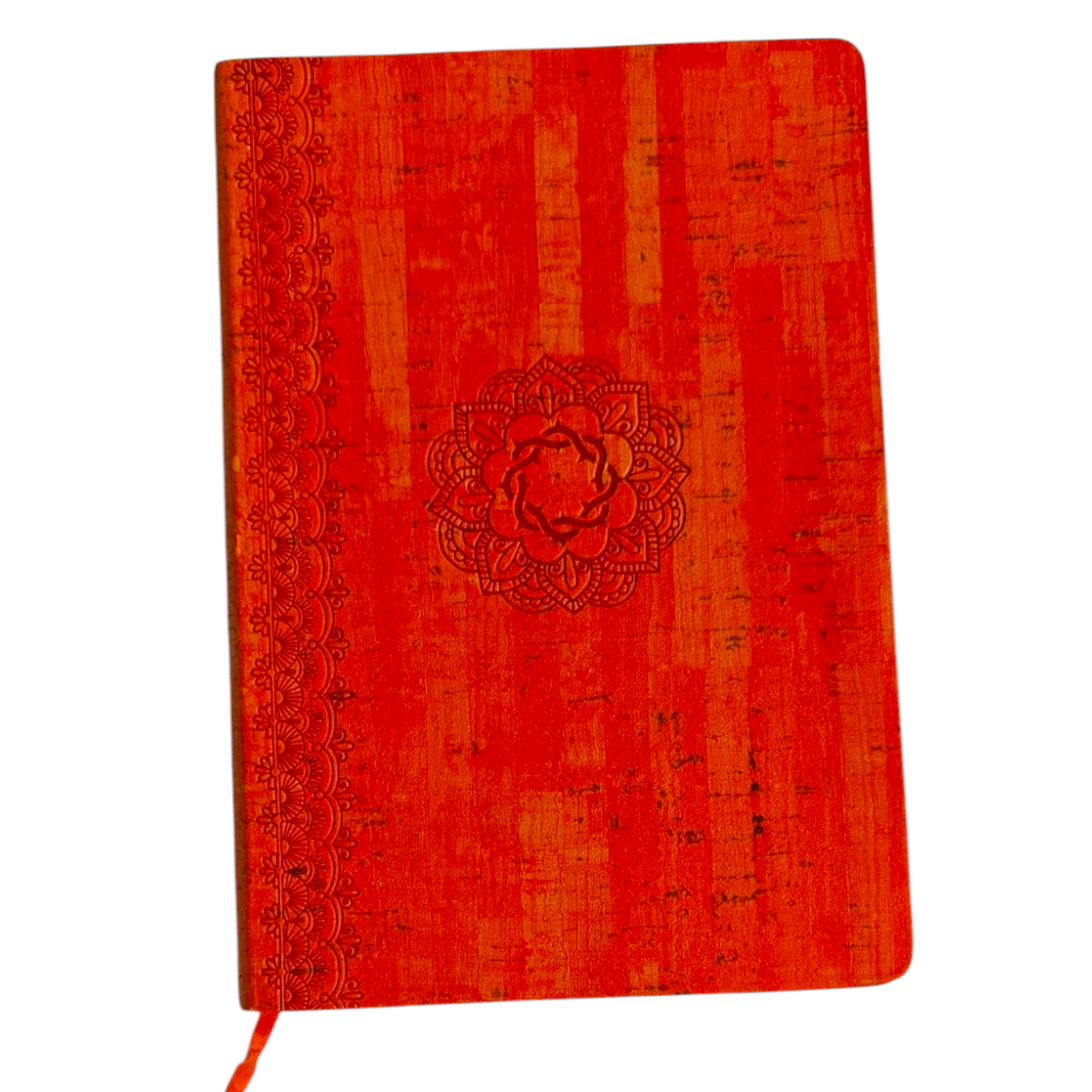 NKJV Essential Teen Study Bible – Orange Cork LeatherTouch