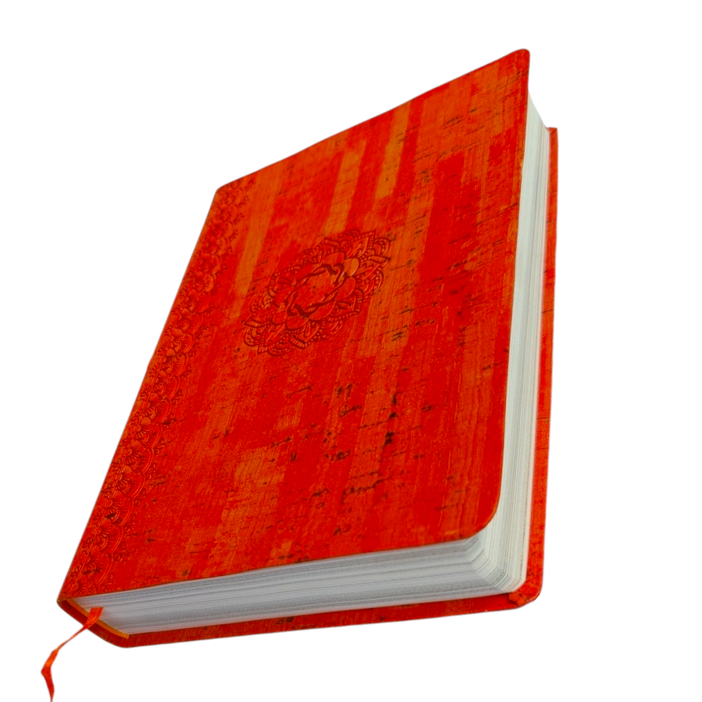 NKJV Essential Teen Study Bible – Orange Cork LeatherTouch