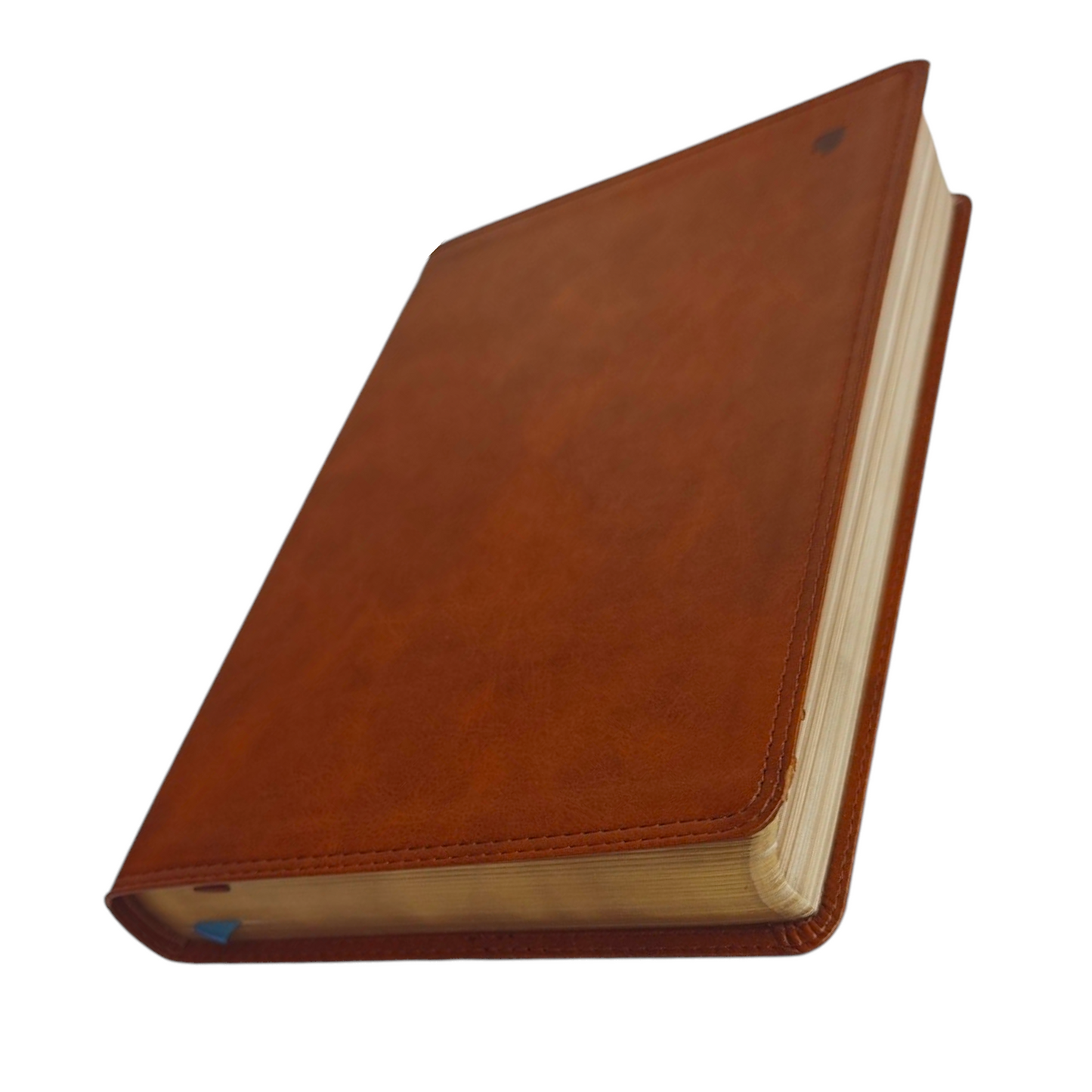 NET Bible, Large Print Thinline Reference Edition – British Tan Leathersoft (Thomas Nelson)