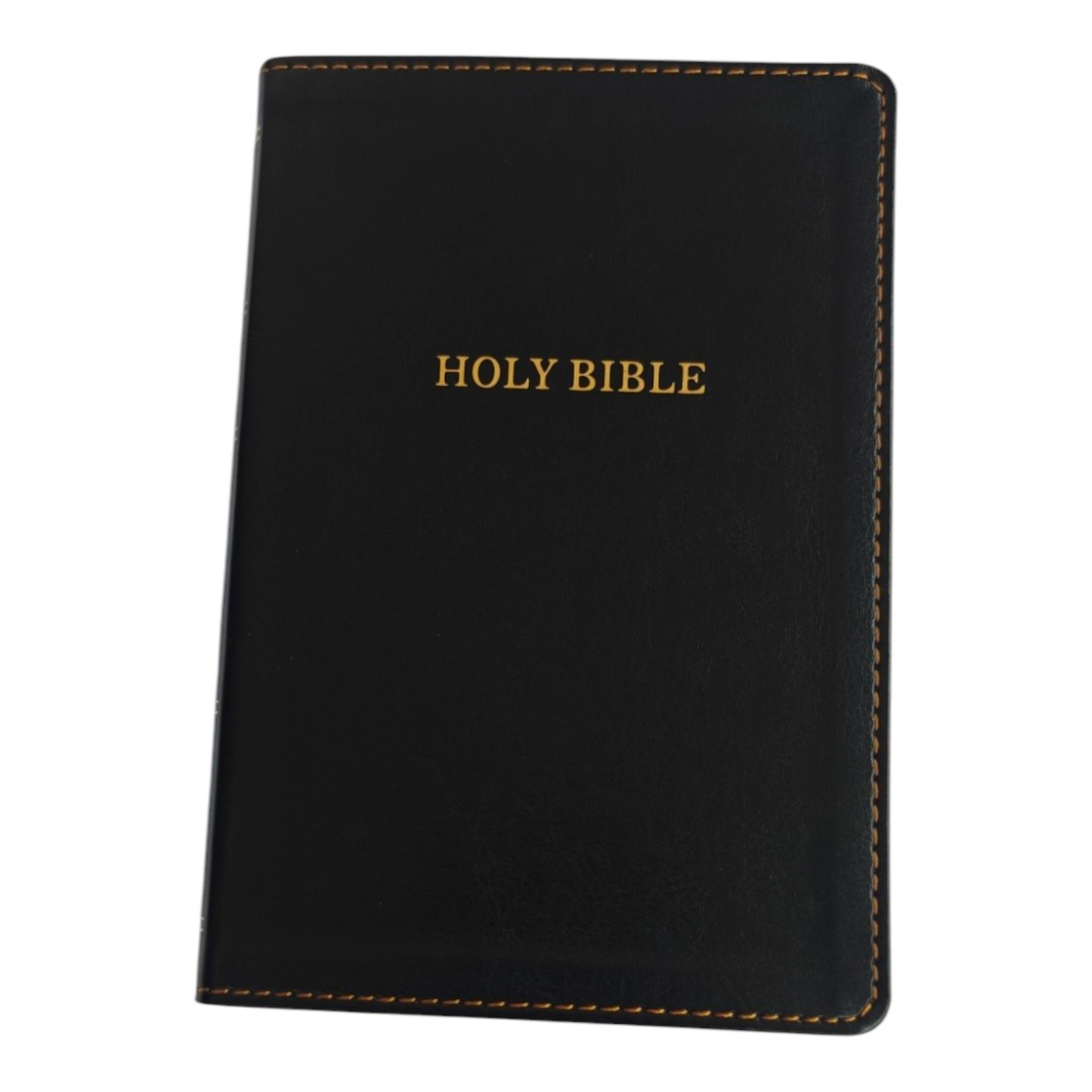 KJV Compact Thinline Bible, Comfort Print – Black Leathersoft (Thomas Nelson)