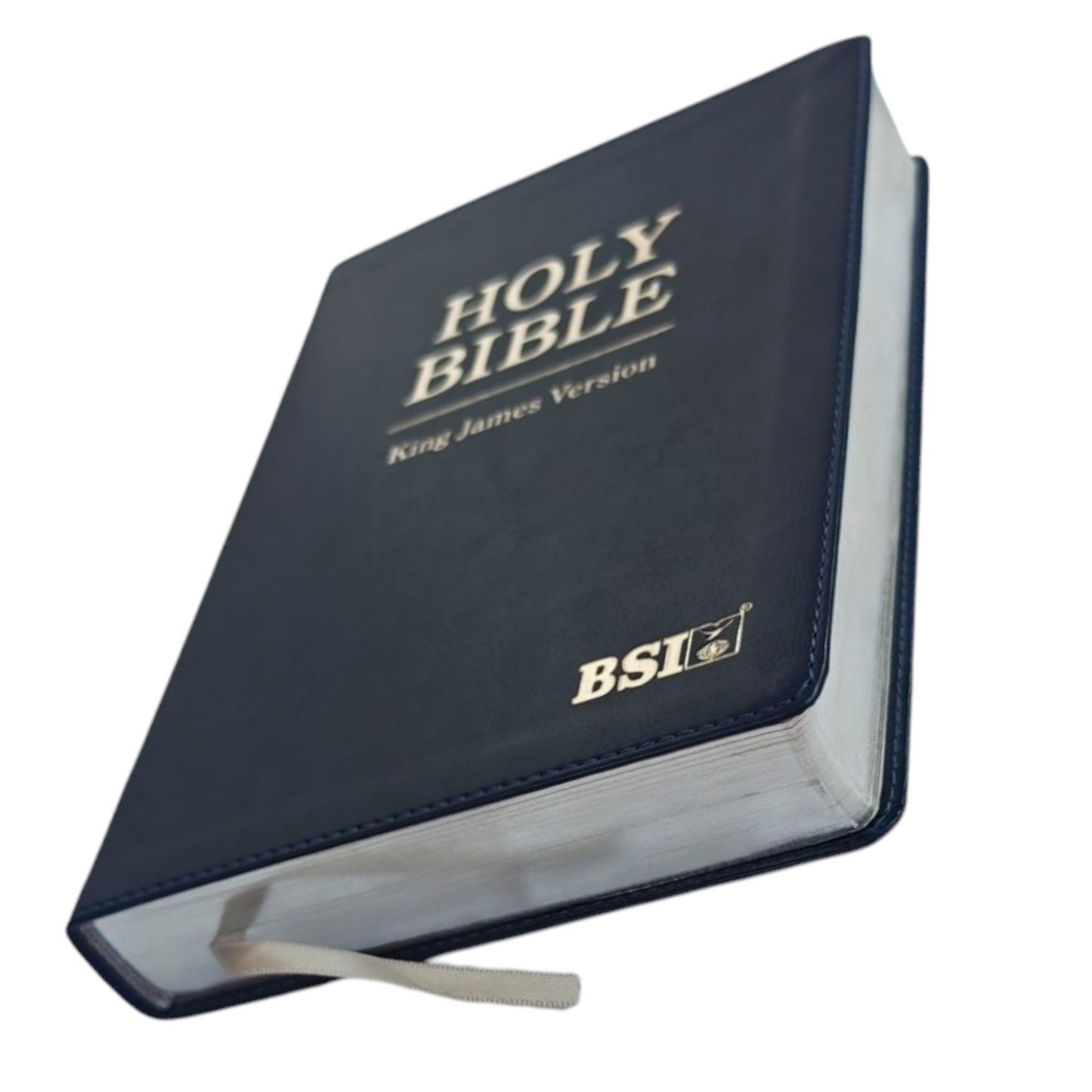 KJV Holy Bible, Large Print Edition – Blue PU Leather (Scandinavia Publishing House, 2024)
