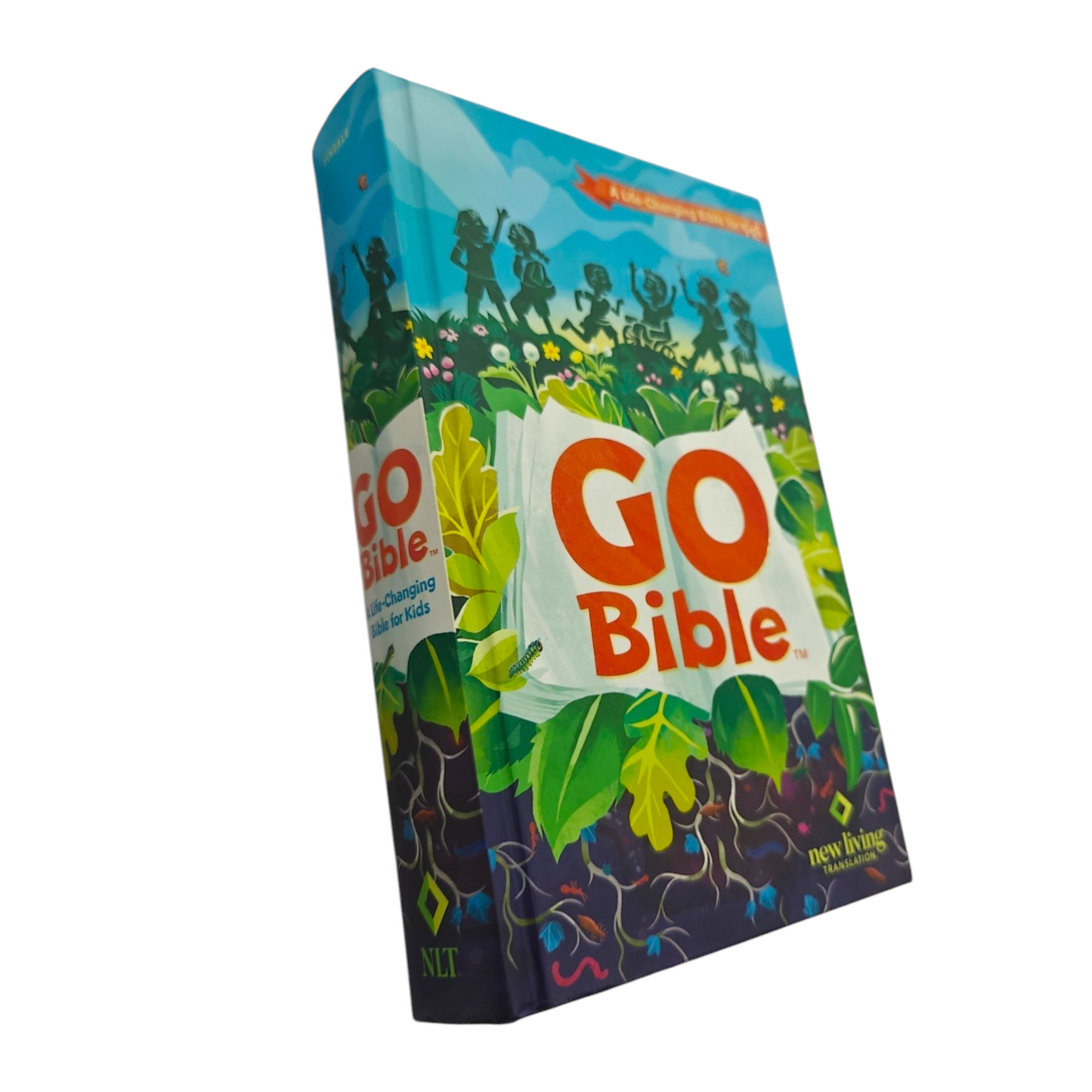 NLT Go Bible: A Life-Changing Bible for Kids - New Living Translation (Hardcover)
