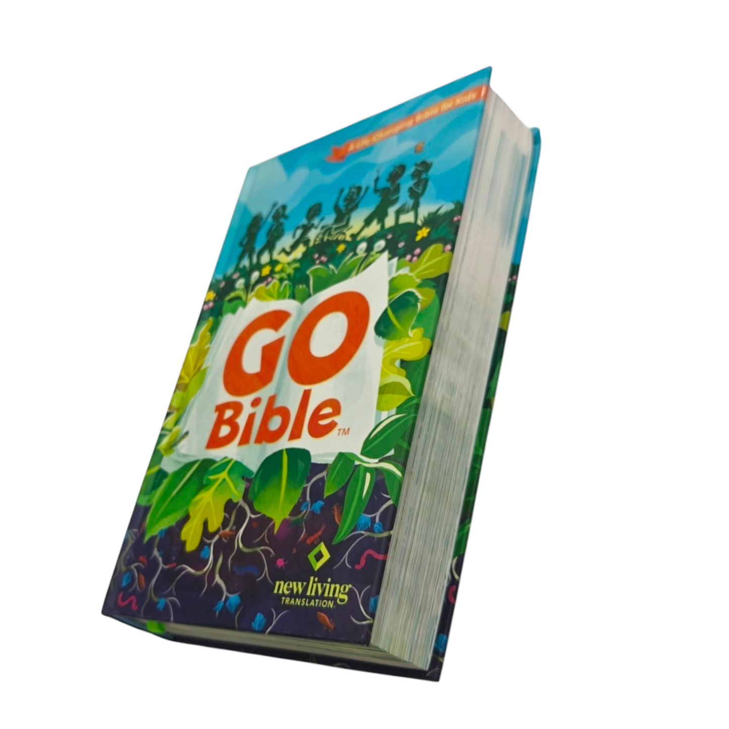 NLT Go Bible: A Life-Changing Bible for Kids - New Living Translation (Hardcover)