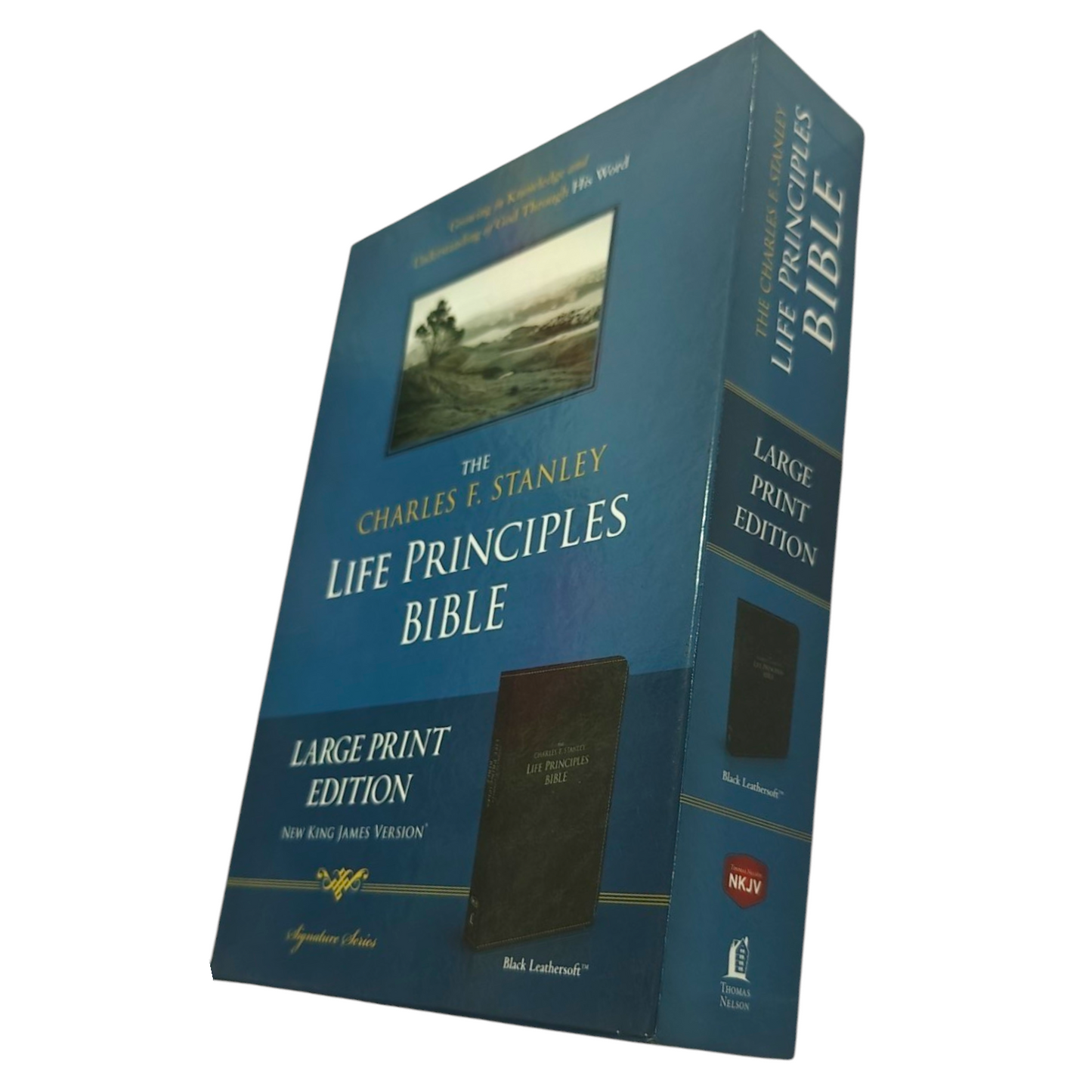 NKJV The Charles F. Stanley Life Principles Bible - Hardcover (New King James Version)