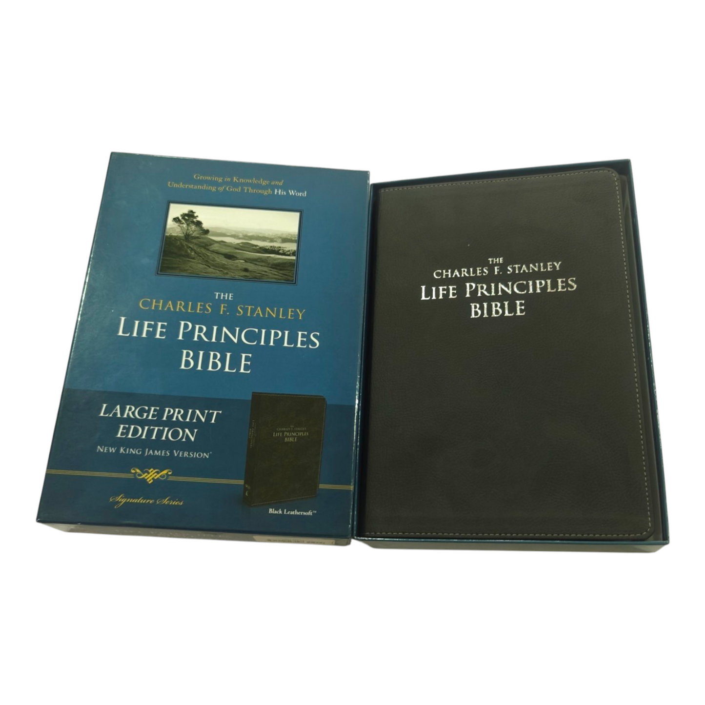 NKJV The Charles F. Stanley Life Principles Bible - Hardcover (New King James Version)