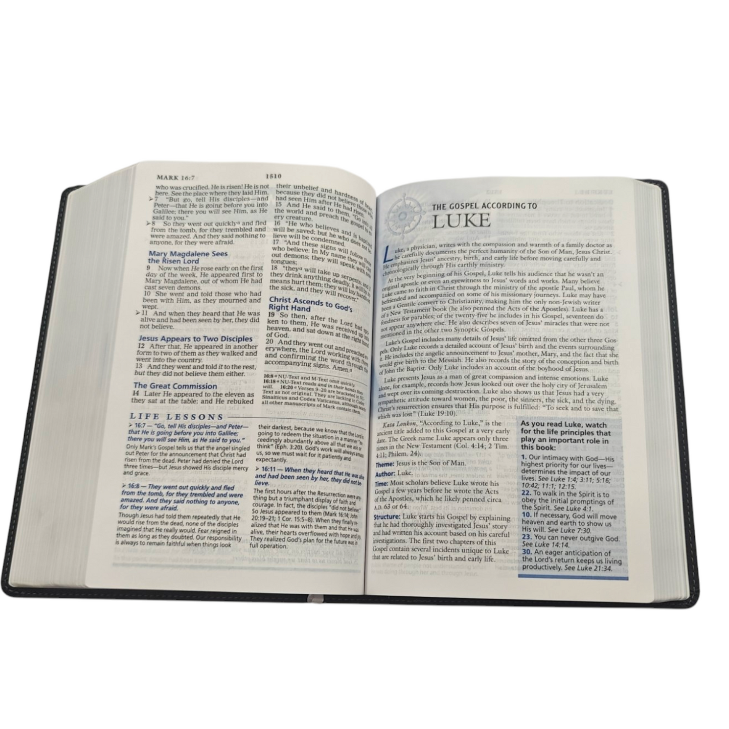 NKJV The Charles F. Stanley Life Principles Bible - Hardcover (New King James Version)