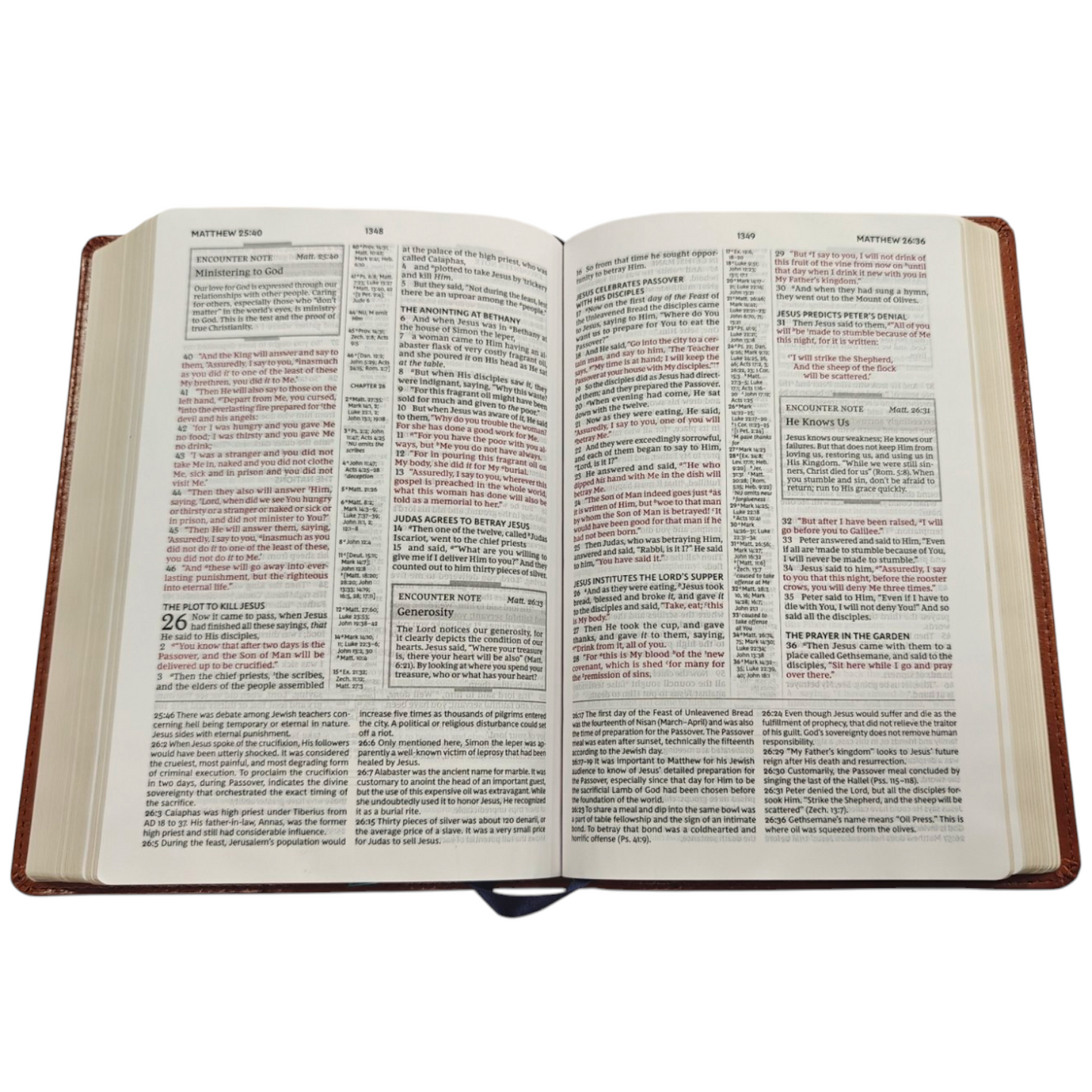 Encountering God Study Bible: Insights from Blackaby Ministries on Living Our Faith (NKJV)