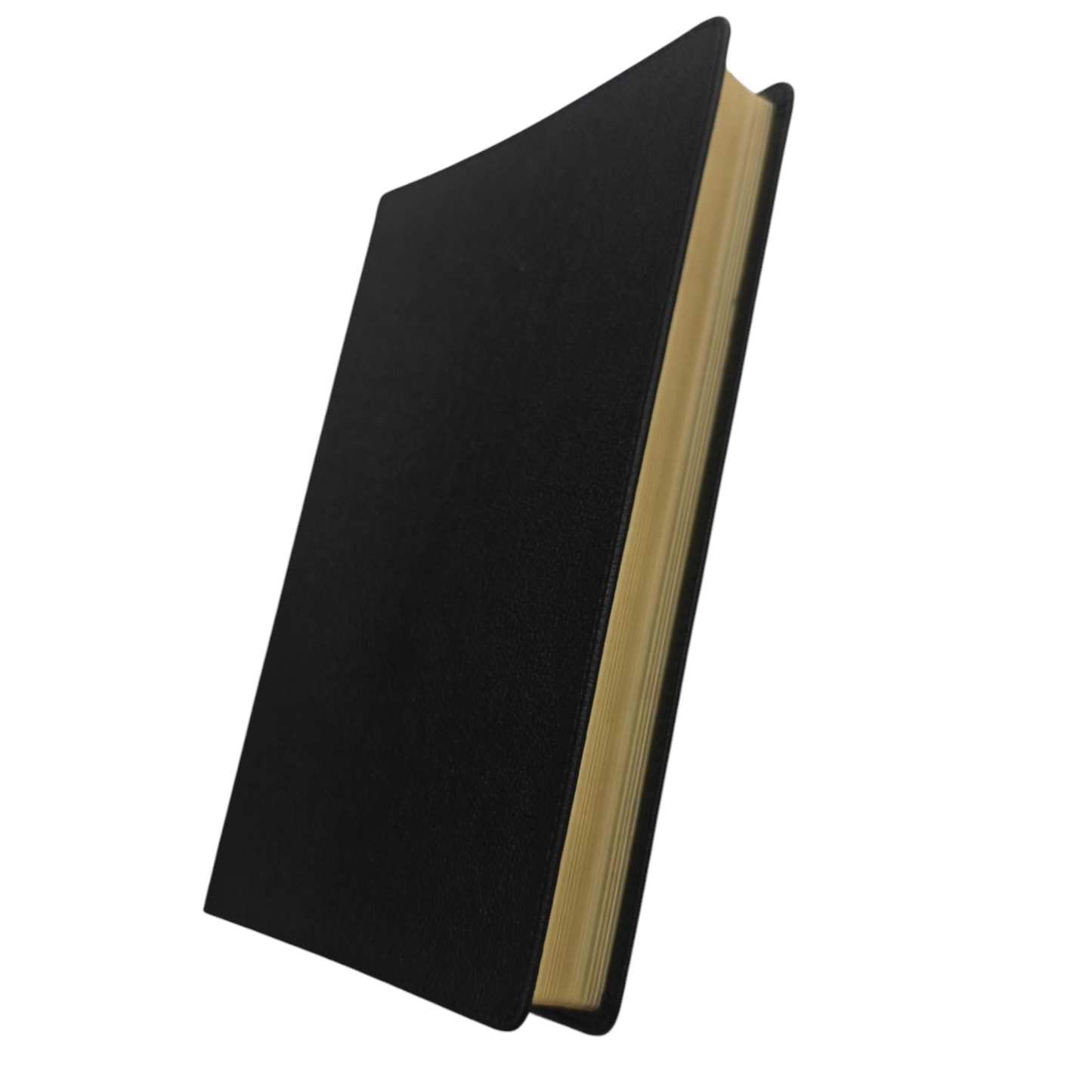 NKJV, Deluxe Thinline Reference Bible, Genuine Leather, Black, Red Letter, Comfort Print