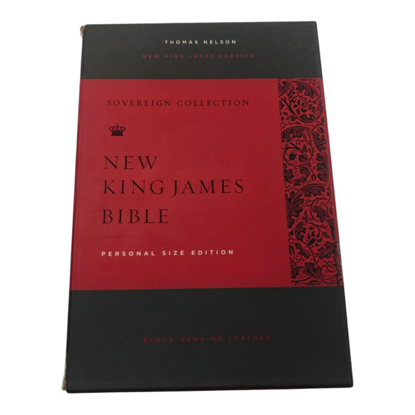 NKJV, Personal Size Reference Bible (Sovereign Collection, Thumb-Indexed, Brown)