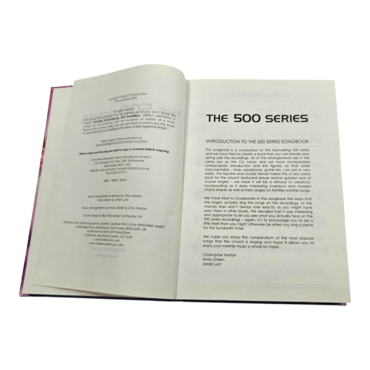 The 500 Series Songbook 500 Songs The UK Churches Are Singing