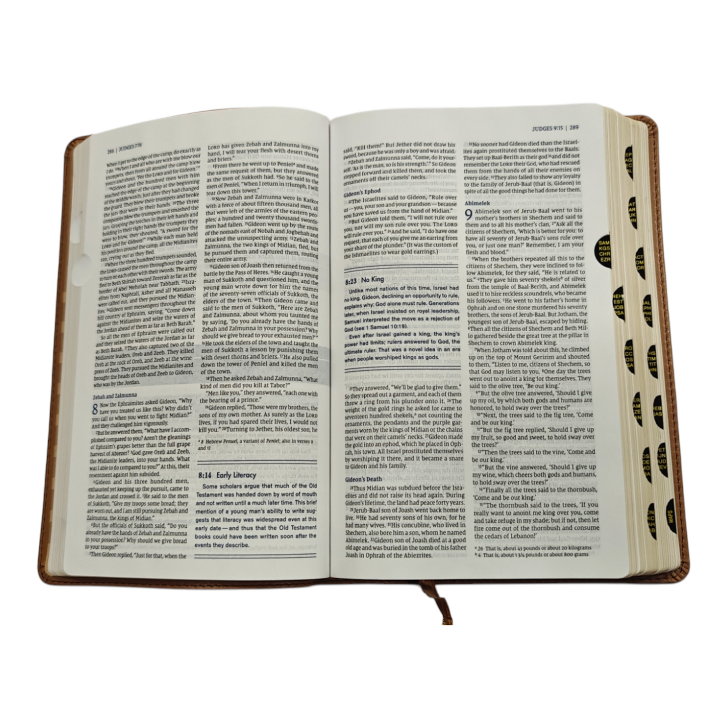 NIV, Student Bible, Personal Size, Leathersoft, Navy, Thumb Indexed, Comfort Print