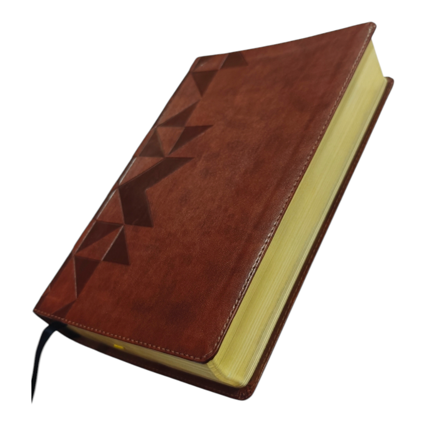 NKJV, The Bible Study Bible, Leathersoft, Brown, Comfort Print: A Study Guide for Every Chapter of the Bible