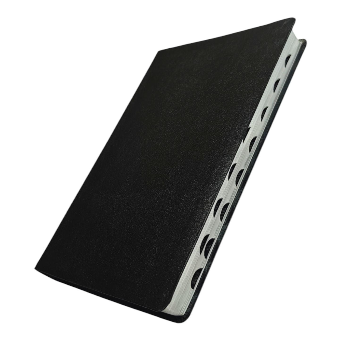 NIV, Thinline Bible, Bonded Leather, Black, Indexed, Red Letter Edition