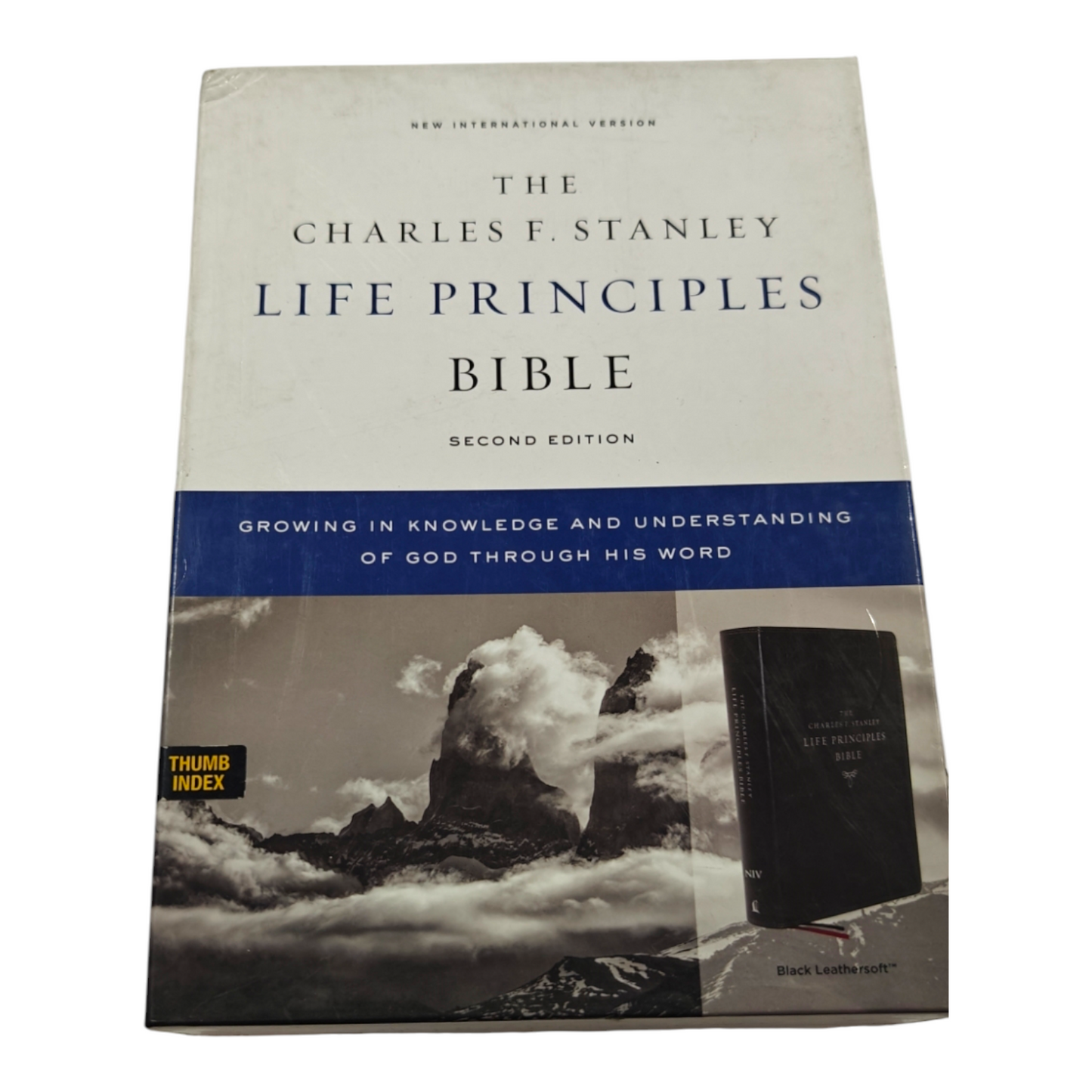 NIV, Charles F. Stanley Life Principles Bible, 2nd Edition