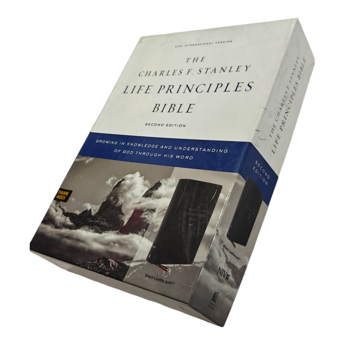 NIV, Charles F. Stanley Life Principles Bible, 2nd Edition