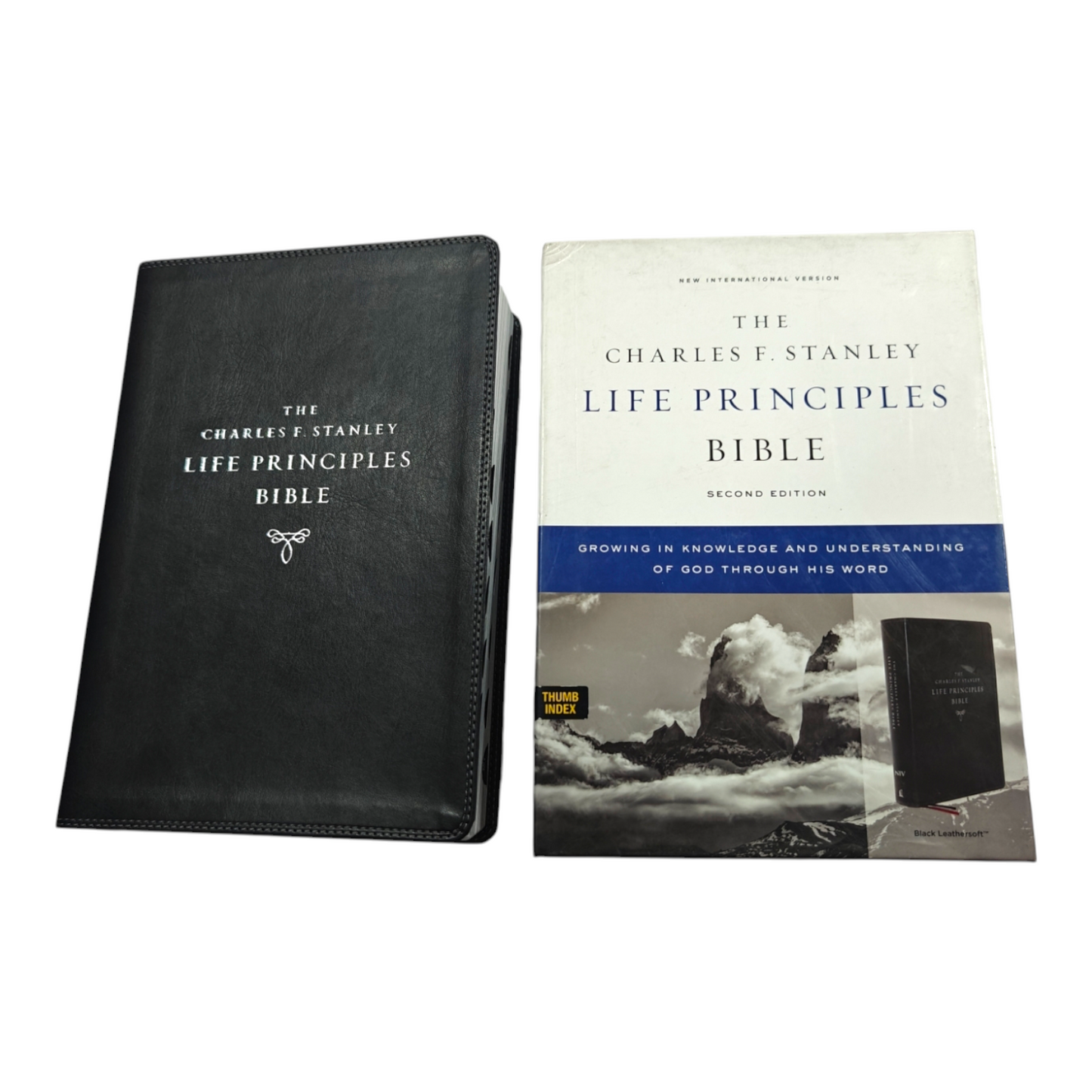 NIV, Charles F. Stanley Life Principles Bible, 2nd Edition