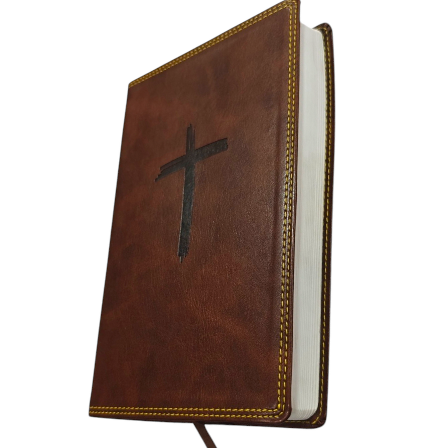 NKJV Holy Bible for Kids Leathersoft Brown Comfort Print