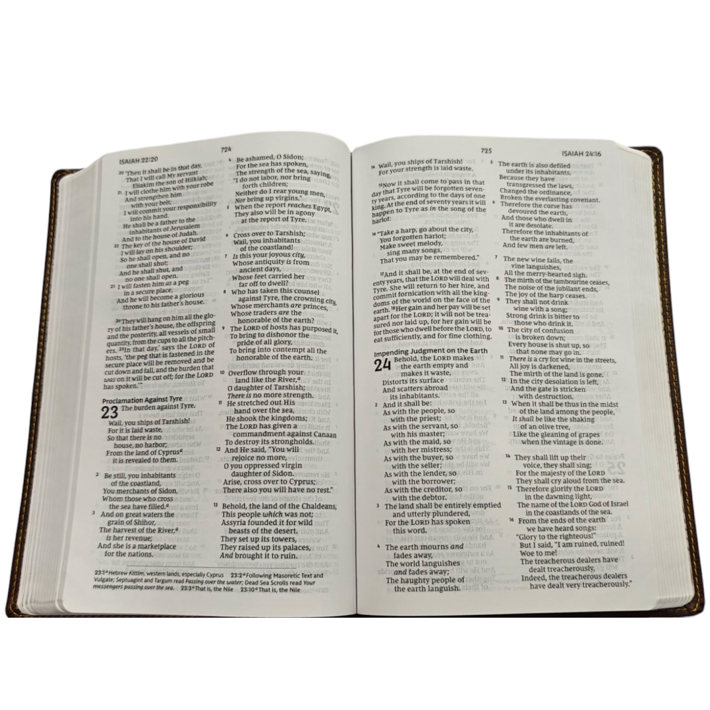 NKJV Holy Bible for Kids Leathersoft Brown Comfort Print