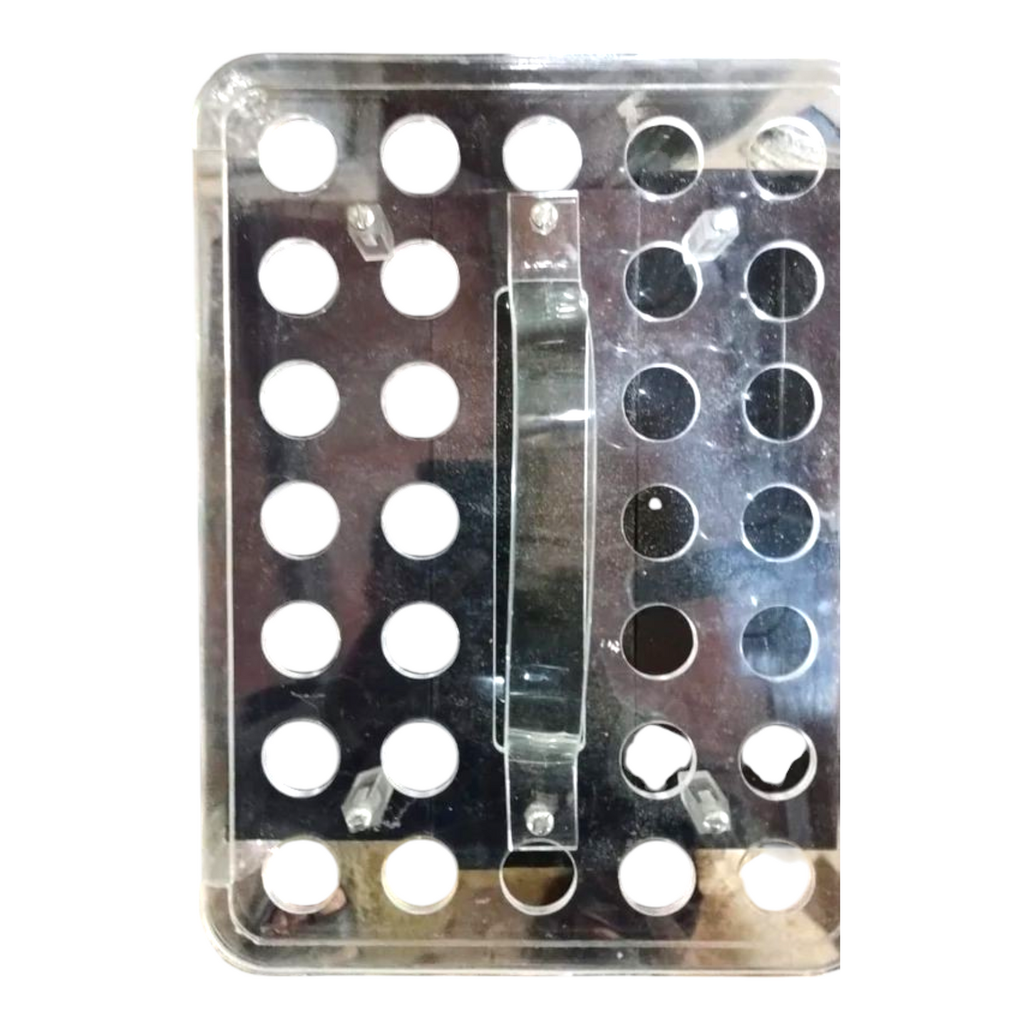 Holy Communion Tray, 40 Cup, Premium Stainless Steel Stackable Communion Serving Tray for Churches