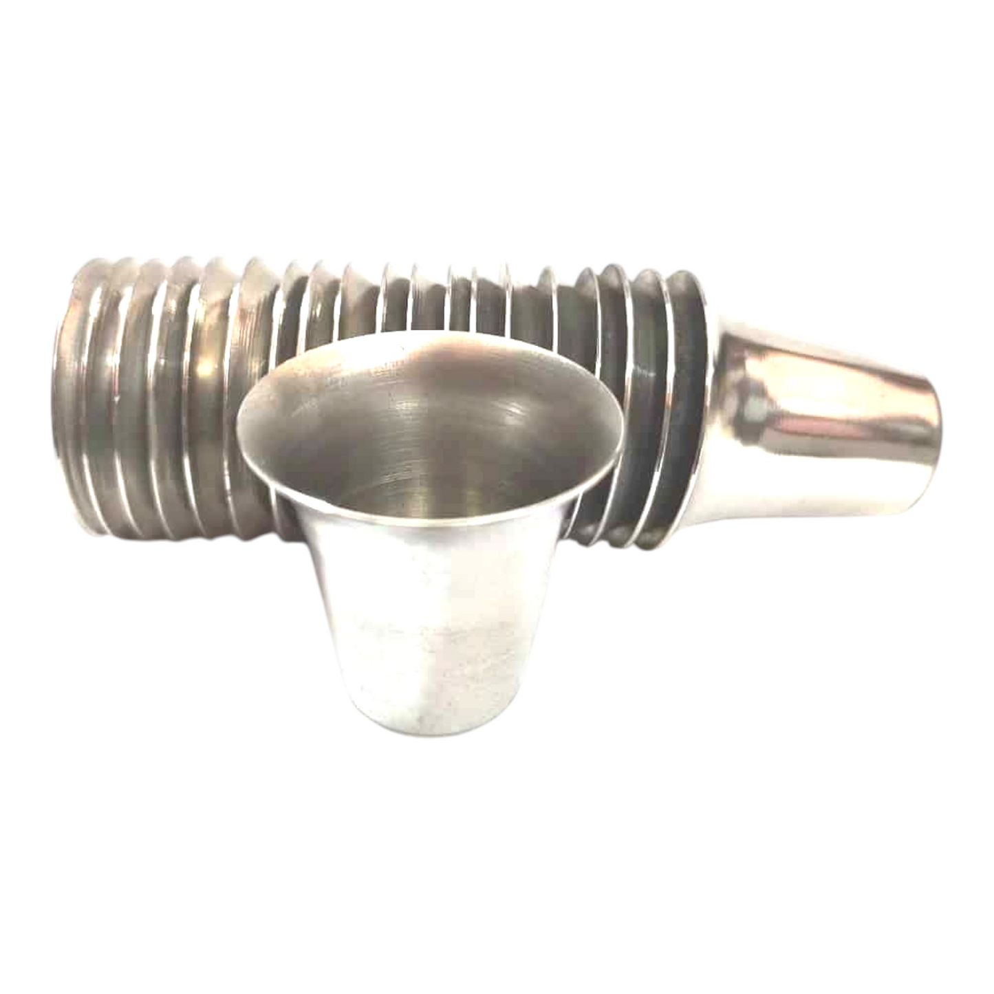 Stainless Steel Communion Cups (Set of 20, Small Size), Reusable Rust-Free Metal Cups for Holy Communion, Fits Standard Trays