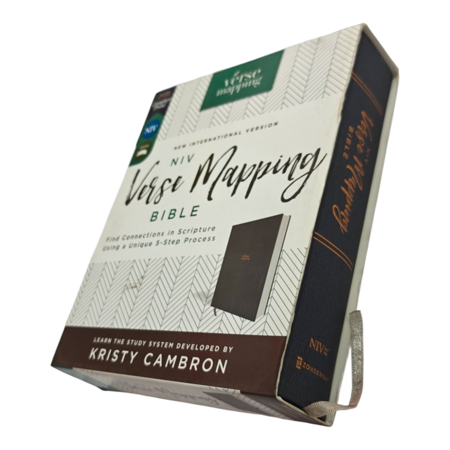 NIV Verse Mapping Bible, Comfort Print, Find Connections in Scripture with a Unique 5-Step Study Process, 420 Verse Maps (New International Version)