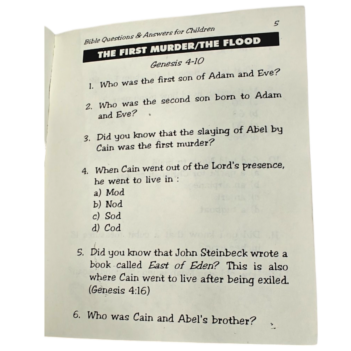 Bible Q&A – Bible Questions and Answers Book | ISBN 9798175734387