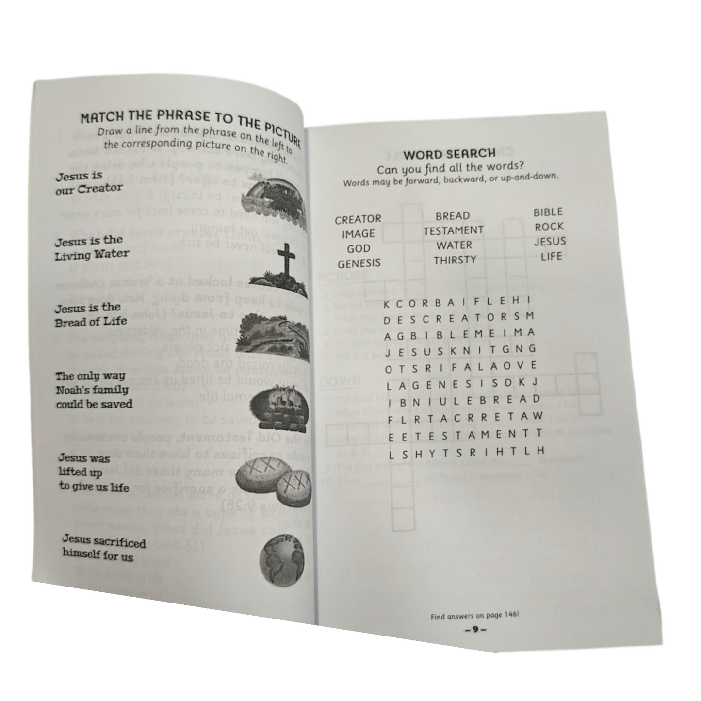Our Daily Bread for Kids Bible Quizzes & Games: All About Jesus by Crystal Bowman & Teri McKinley | 20 Quizzes and 60 Games | ISBN 9781627479400