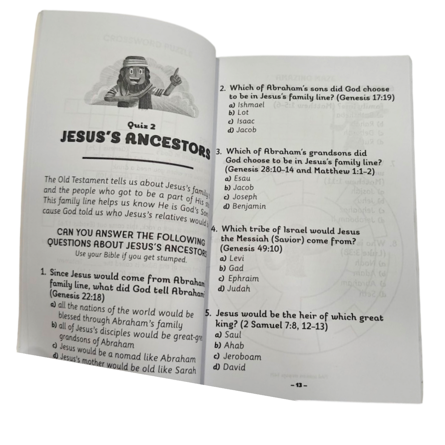 Our Daily Bread for Kids Bible Quizzes & Games: All About Jesus by Crystal Bowman & Teri McKinley | 20 Quizzes and 60 Games | ISBN 9781627479400