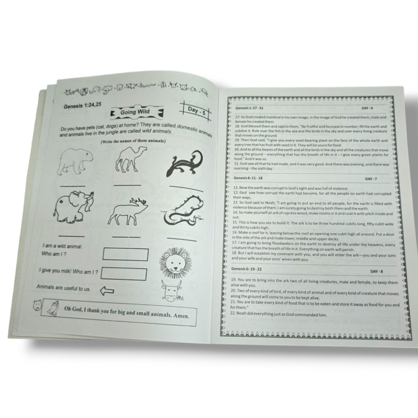 God Provides – Book 1 | Scripture Union Bible Learning Book for Children