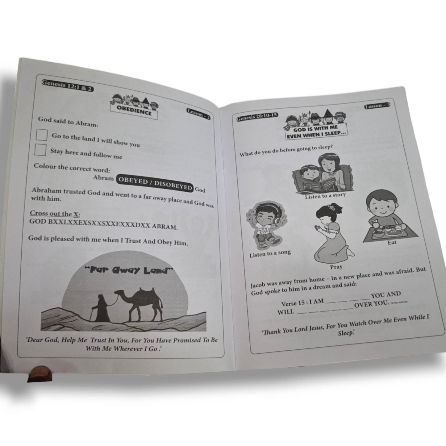 God’s Presence – Book 3 | Scripture Union KIDZ Learn Bible Book for Children Ages 5–7